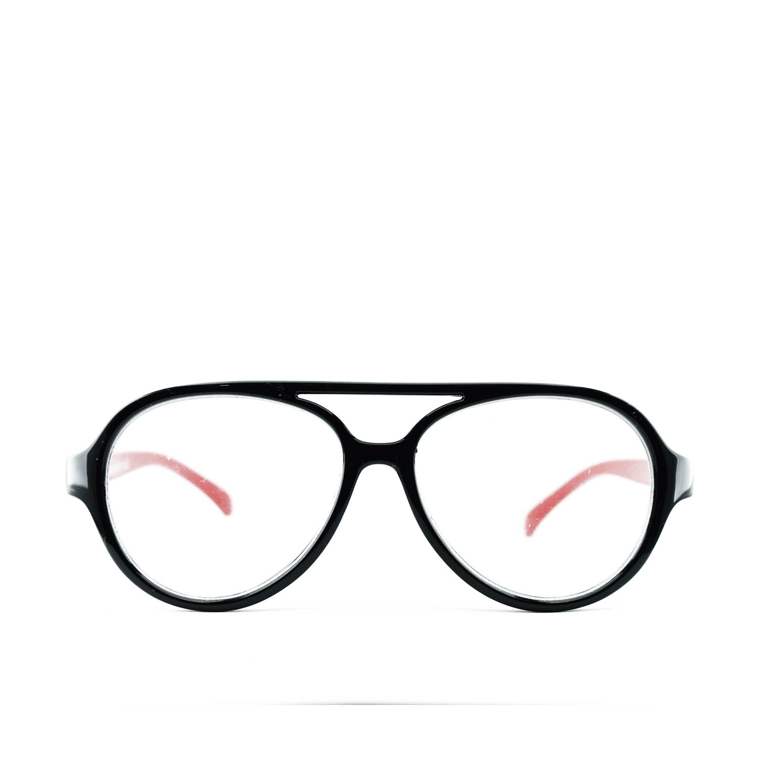 Anteojos de Plastico Negro livianos para lentes recetados | S843PNEROC14