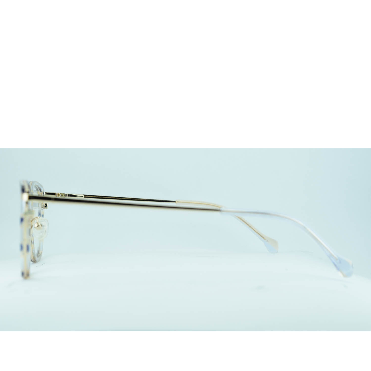 Anteojos de Metal Dorado livianos para lentes recetados | TL3735MARDOC5