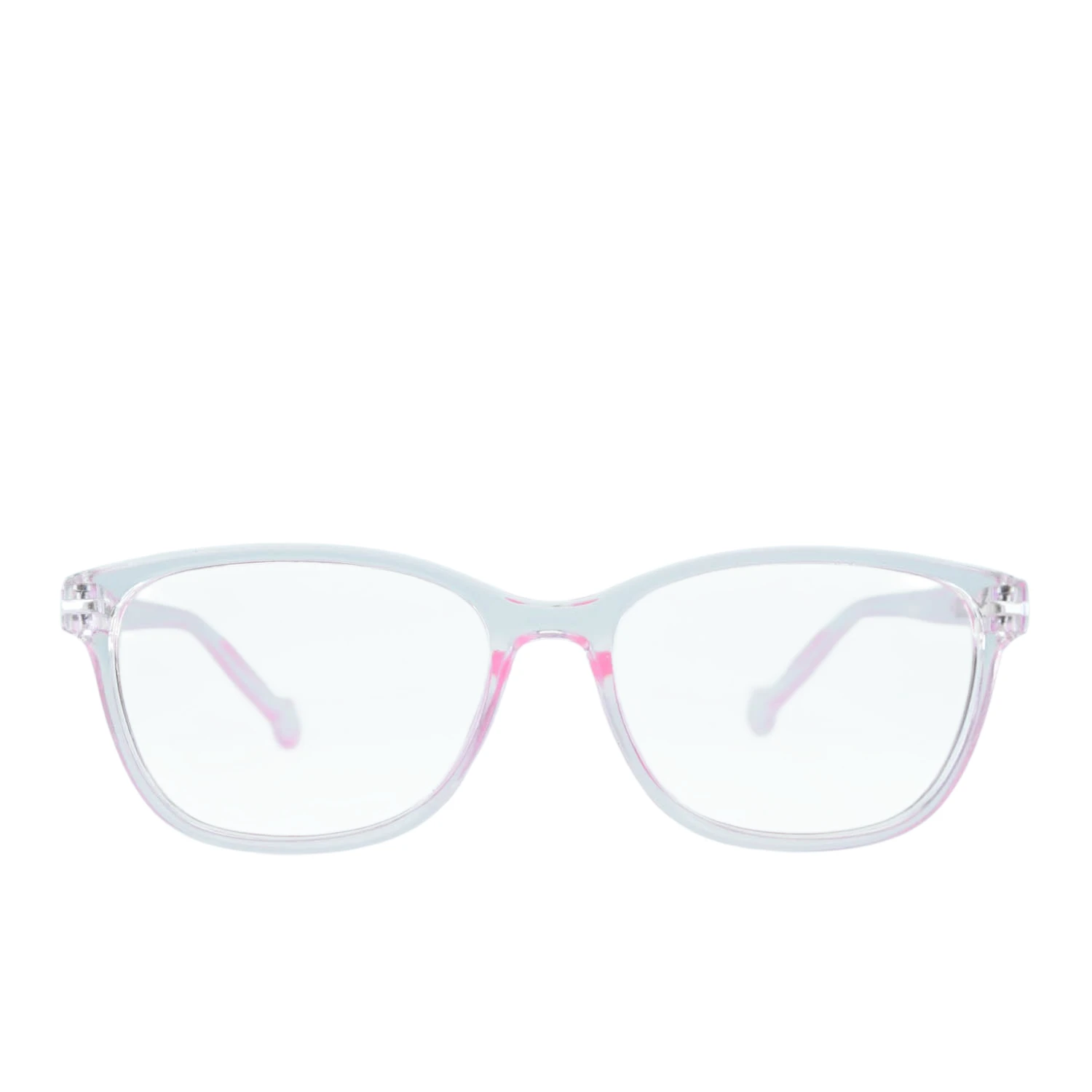 Anteojos de Plastico Rosa livianos para lentes recetados | XY8003ROSTR 3 Anteojos de Plastico Rosa livianos para lentes recetados | XY8003ROSTR