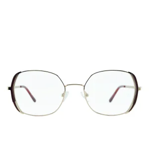 Anteojos de Metal Dorado livianos para lentes recetados | YJ0289DOBORC2 8 Anteojos de Metal Dorado livianos para lentes recetados | YJ0289DOBORC2