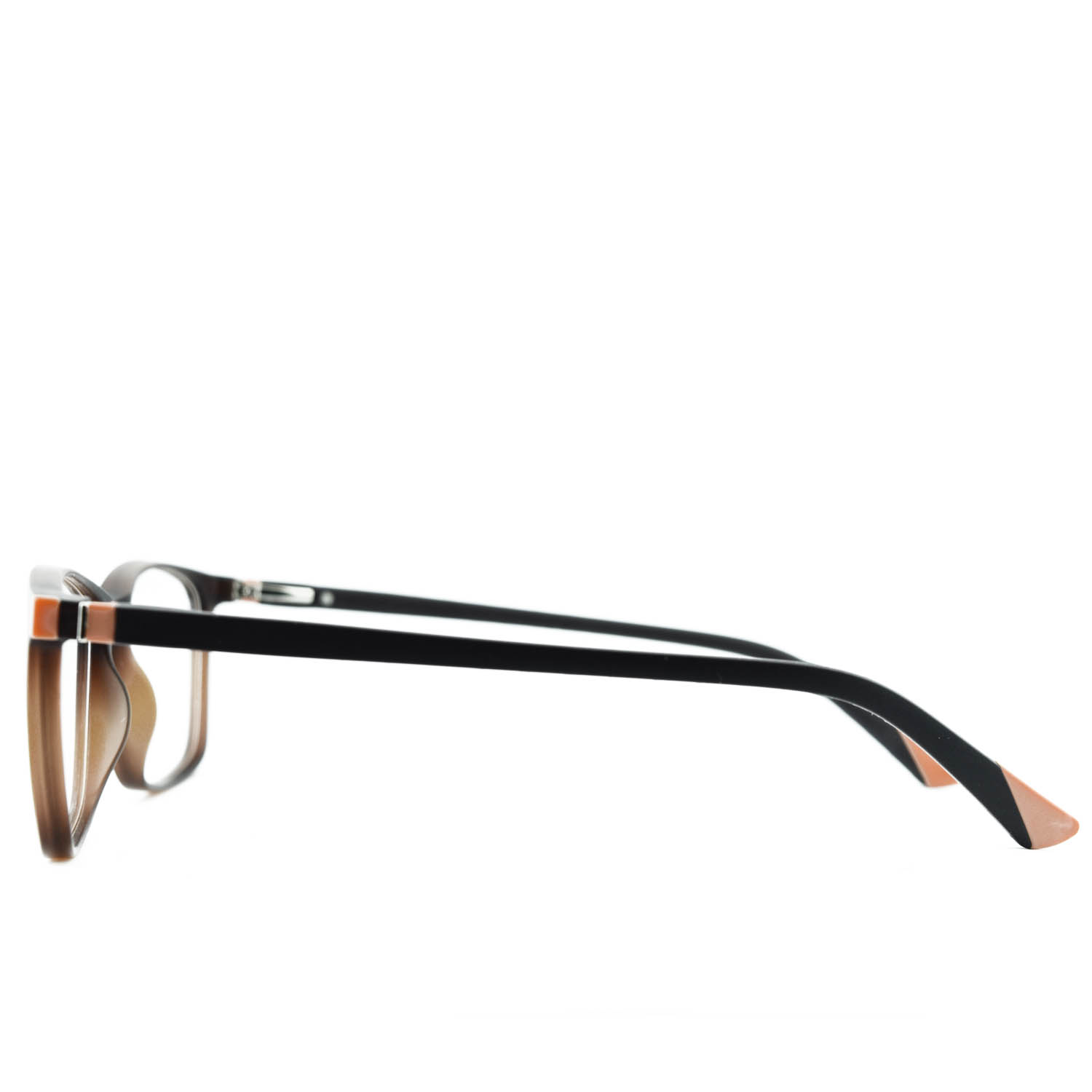 Anteojos de Plástico TR90 Marrón livianos para lentes recetados | YS6060MANEC7
