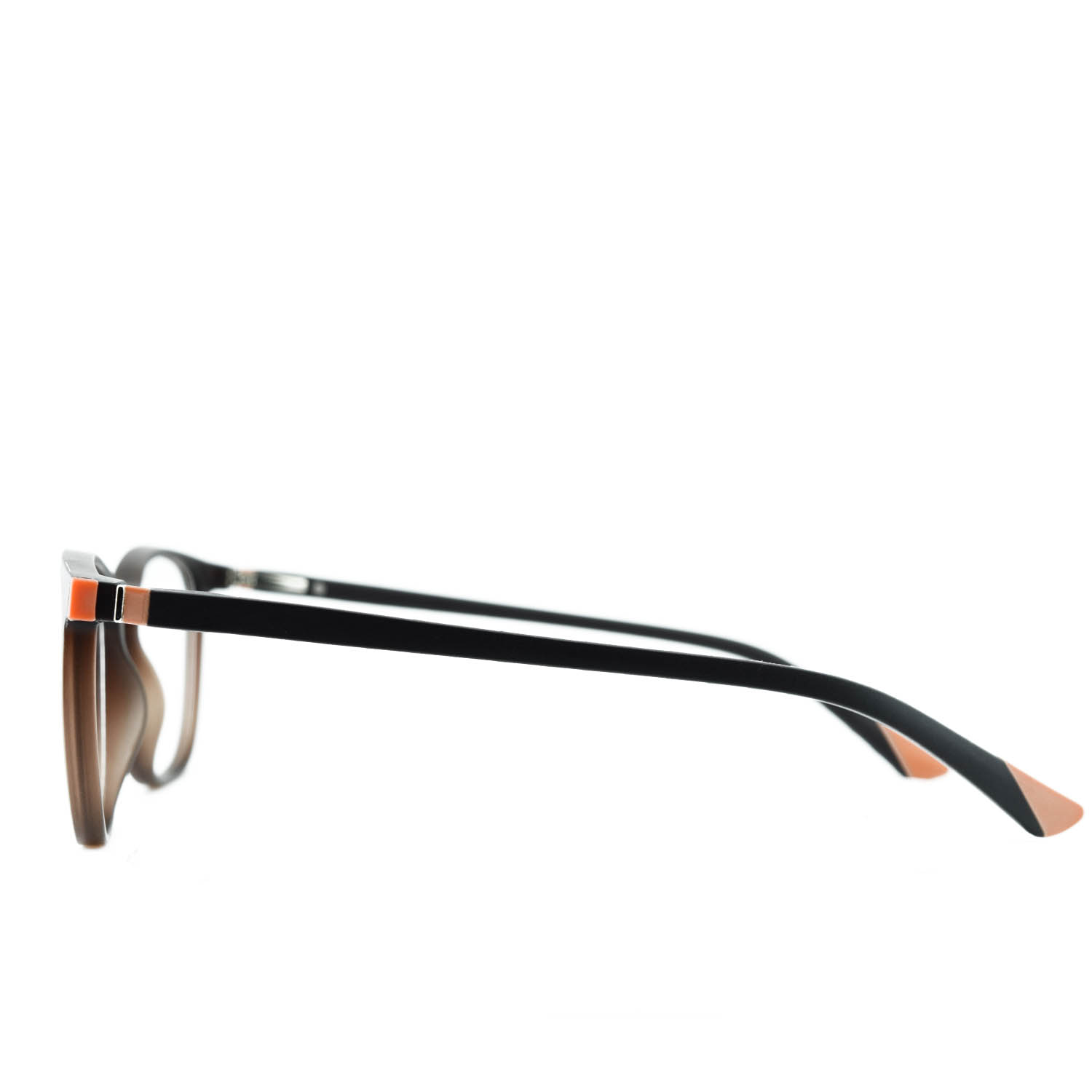 Anteojos de Plástico TR90 Marrón livianos para lentes recetados | YS6063MANEC7 5 Anteojos de Plástico TR90 Marrón livianos para lentes recetados | YS6063MANEC7