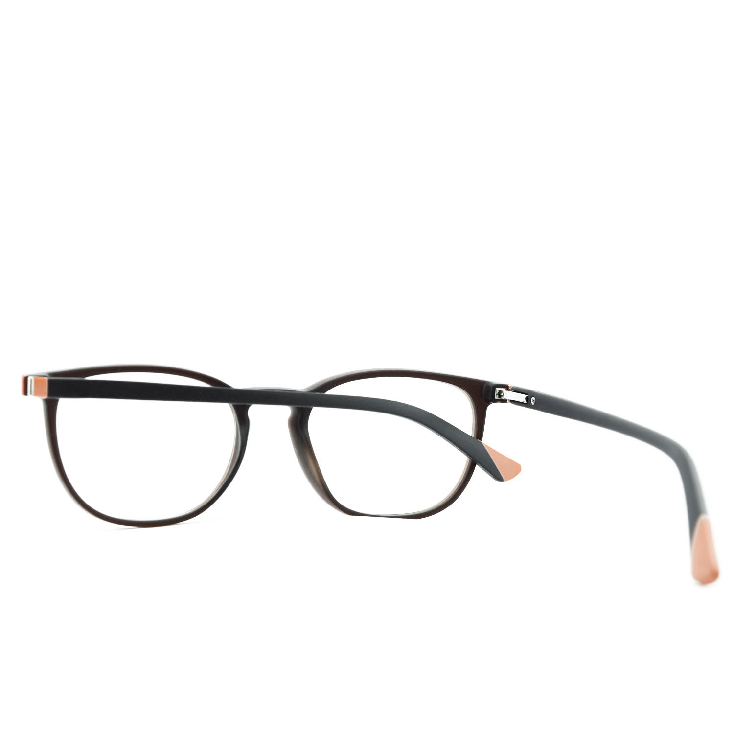 Anteojos de Plástico TR90 Marrón livianos para lentes recetados | YS6063MANEC7 6 Anteojos de Plástico TR90 Marrón livianos para lentes recetados | YS6063MANEC7