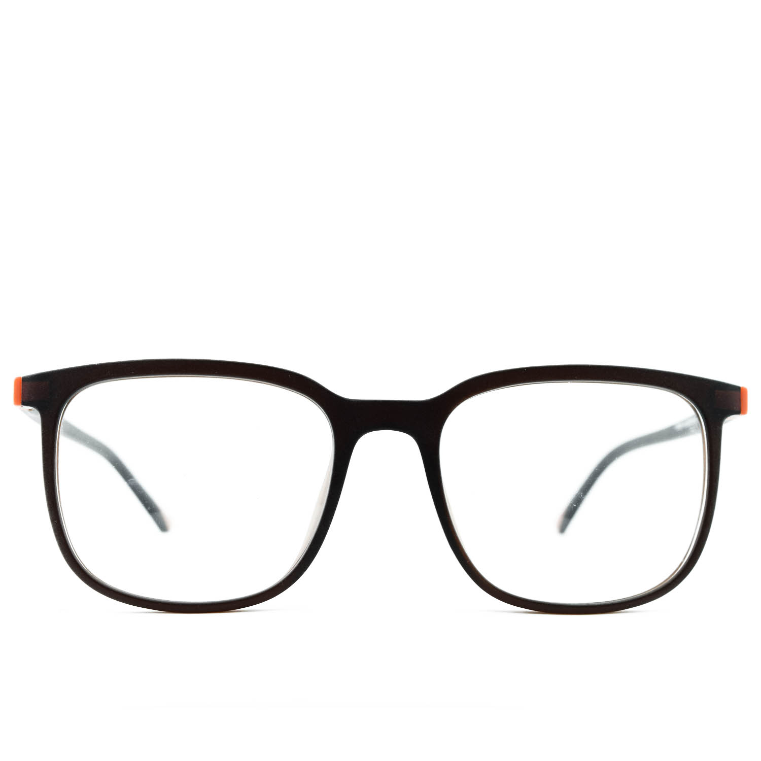 Anteojos de Plástico TR90 Marrón livianos para lentes recetados | YS6065MANEC7 3 Anteojos de Plástico TR90 Marrón livianos para lentes recetados | YS6065MANEC7
