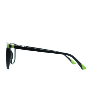 Anteojos de Plástico TR90 Negro livianos para lentes recetados | YS6065NEVEC4 10 Anteojos de Plástico TR90 Negro livianos para lentes recetados | YS6065NEVEC4