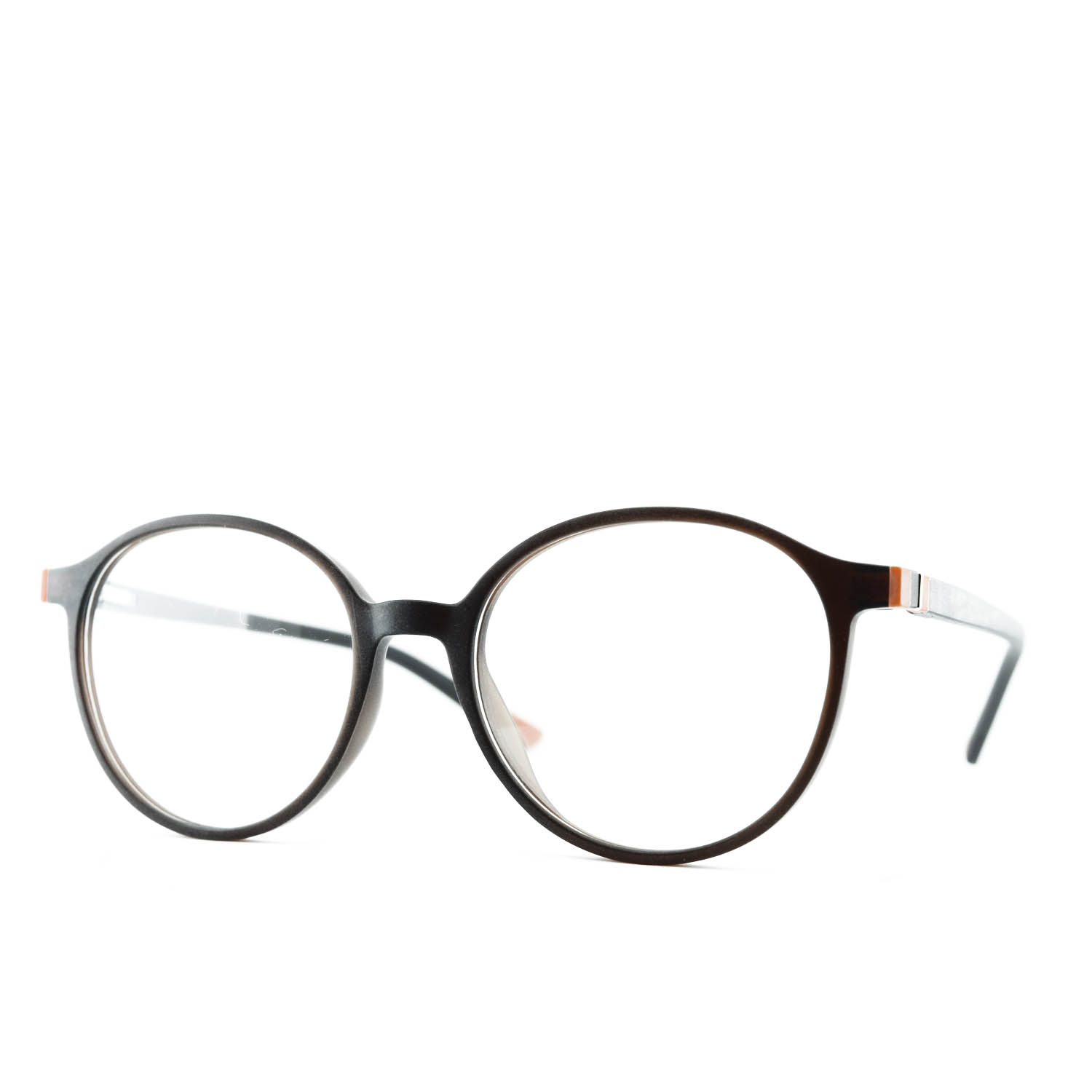 Anteojos de Plástico TR90 Marrón livianos para lentes recetados | YS6066MANEC7 4 Anteojos de Plástico TR90 Marrón livianos para lentes recetados | YS6066MANEC7