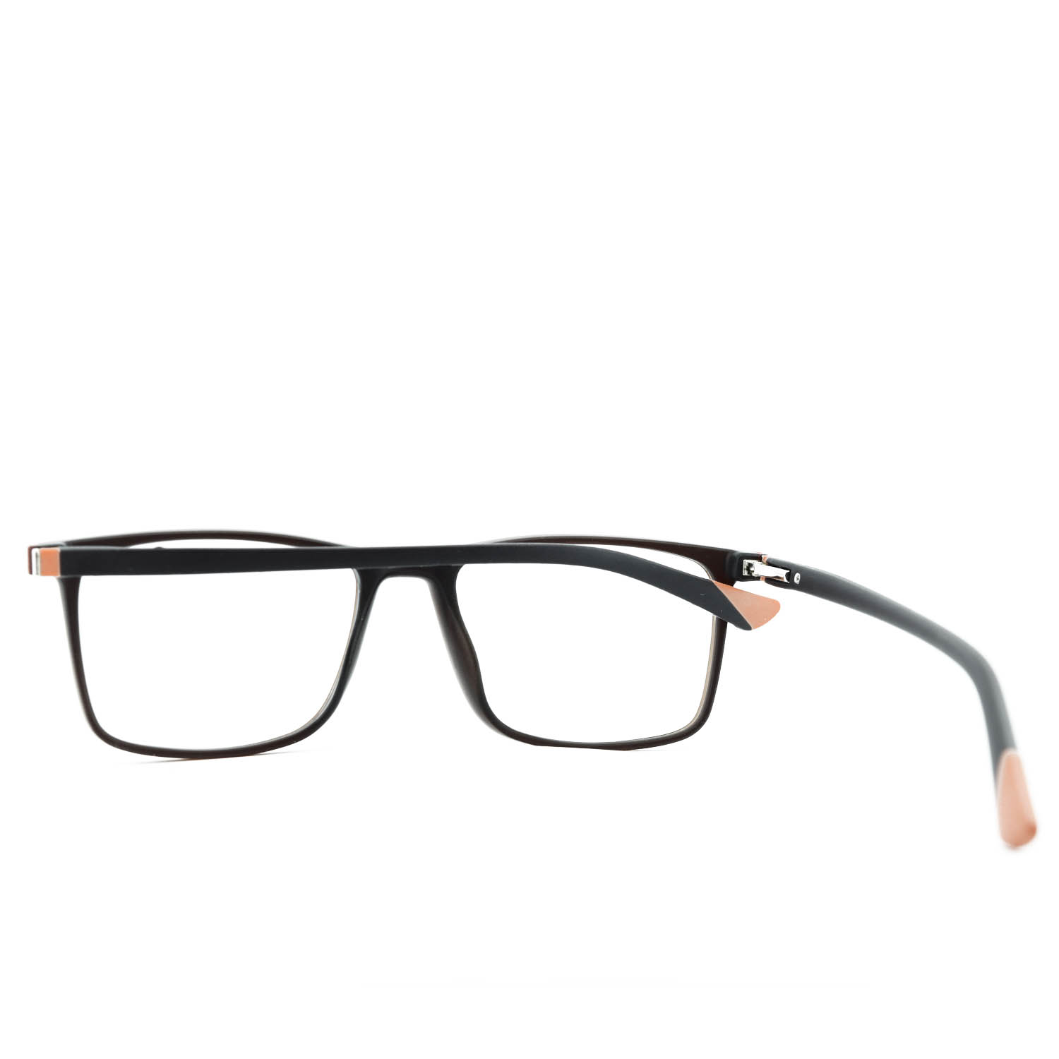 Anteojos de Plástico TR90 Marrón livianos para lentes recetados | YS6067MANEC7