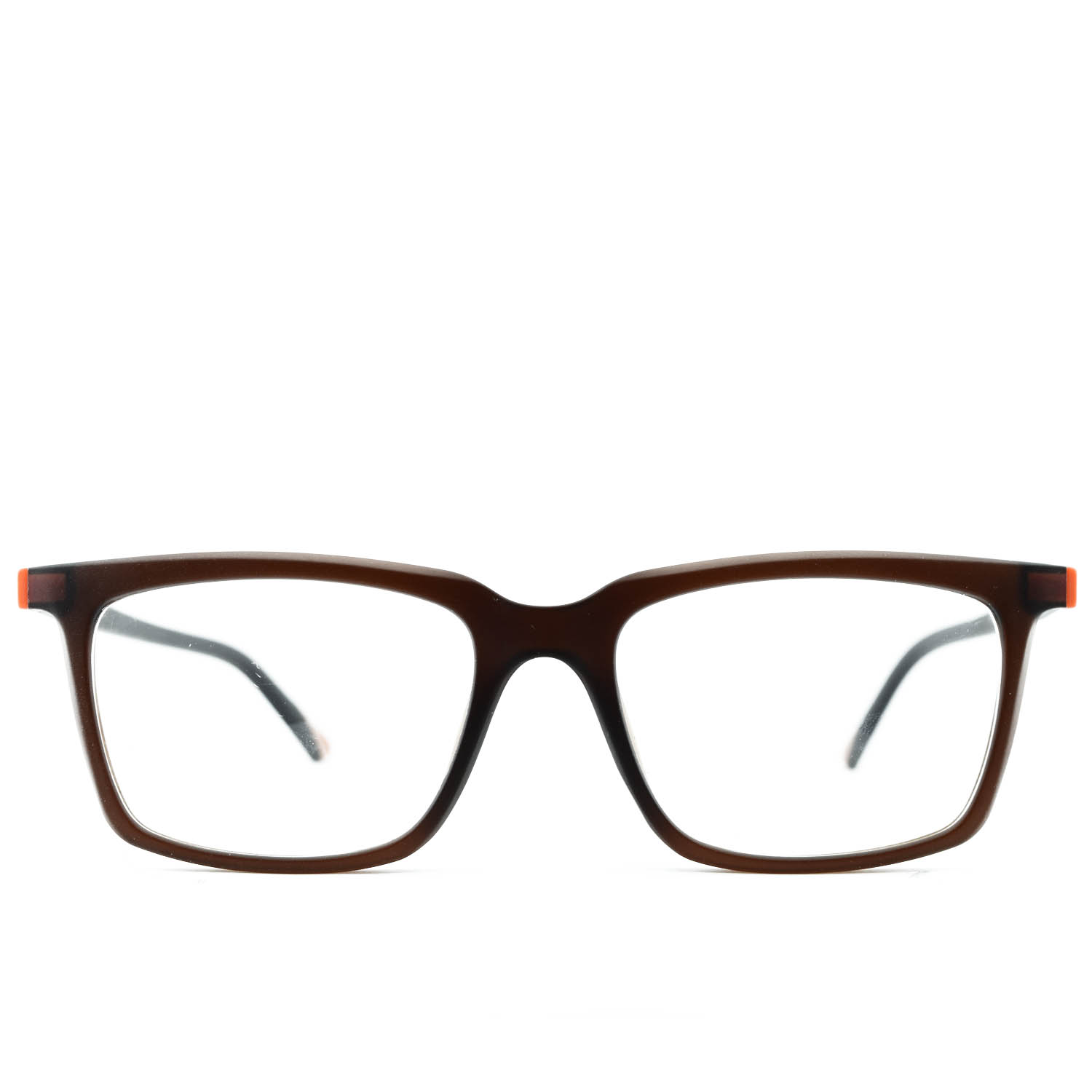 Anteojos de Plástico TR90 Marrón livianos para lentes recetados | YS6068MANEC7 3 Anteojos de Plástico TR90 Marrón livianos para lentes recetados | YS6068MANEC7