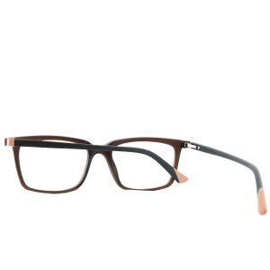 Anteojos de Plástico TR90 Marrón livianos para lentes recetados | YS6068MANEC7 11 Anteojos de Plástico TR90 Marrón livianos para lentes recetados | YS6068MANEC7