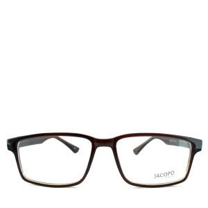 Anteojos de Plastico Marrón livianos para lentes recetados | 6556C5MaTr 8 Anteojos de Plastico Marrón livianos para lentes recetados | 6556C5MaTr