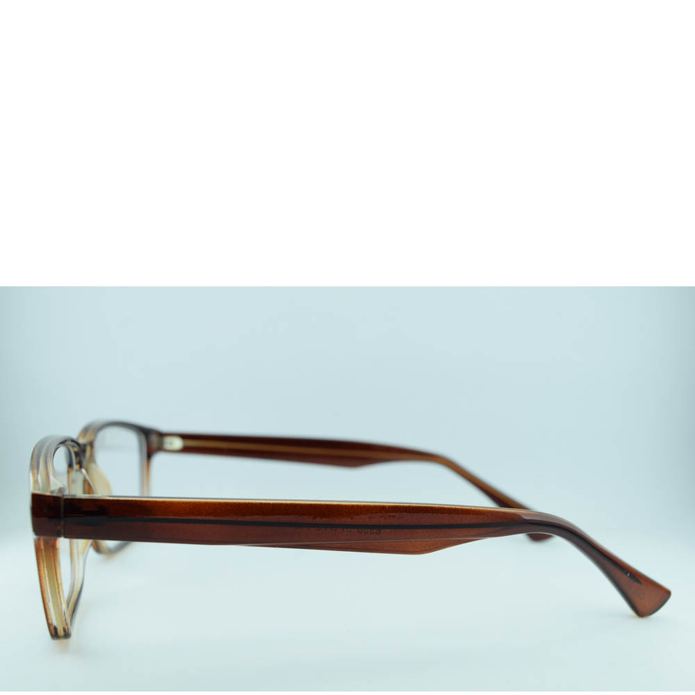 Anteojos de Plastico Marrón livianos para lentes recetados | 6556C5MaTr
