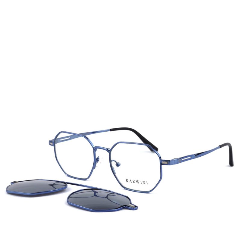 Anteojos Clip On de Metal Azul livianos 2 en 1 | CG8801C12