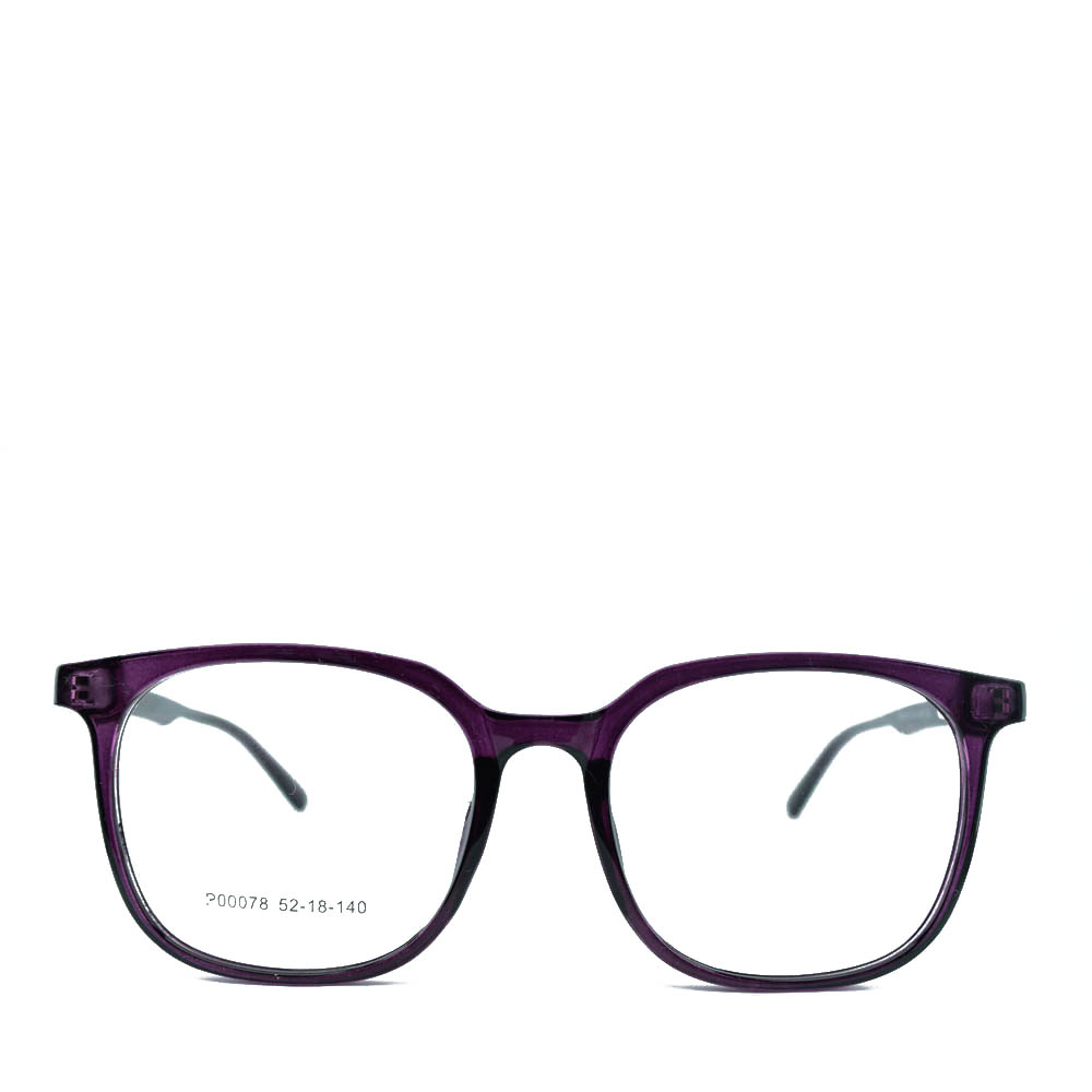 Anteojos de Plastico Violeta livianos para lentes recetados | P00078C5Vi