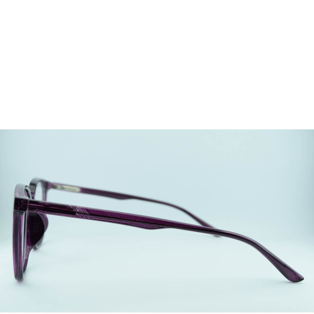 Anteojos de Plastico Violeta livianos para lentes recetados | P00078C5Vi