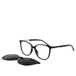 Anteojos Clip On de Plastico Negro livianos 2 en 1 | R6036c1Ne 2 Anteojos Clip On de Plastico Negro livianos 2 en 1 | R6036c1Ne