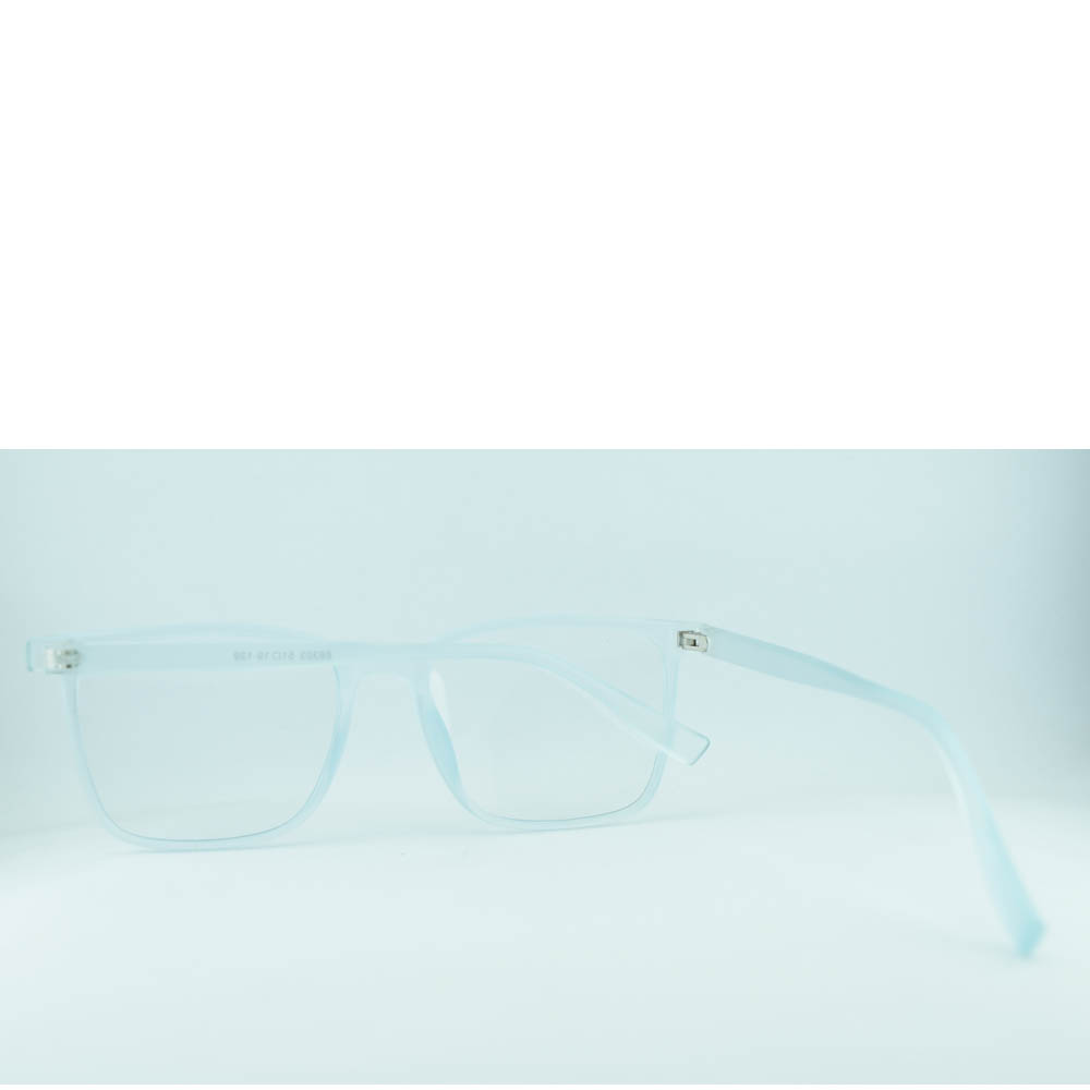 Anteojos de Plastico Celeste livianos para lentes recetados | 66363CETR