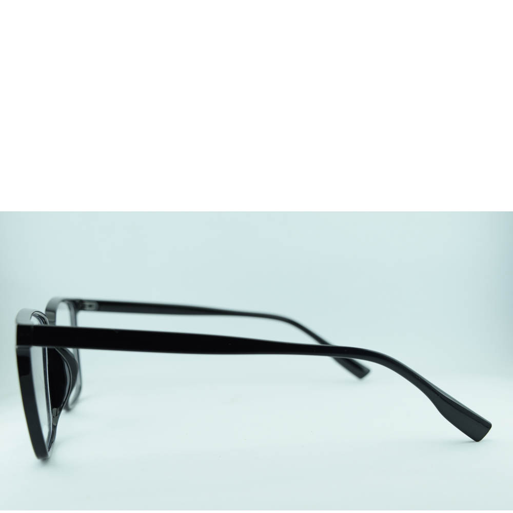 Anteojos de Plastico Negro livianos para lentes recetados | 66363NE