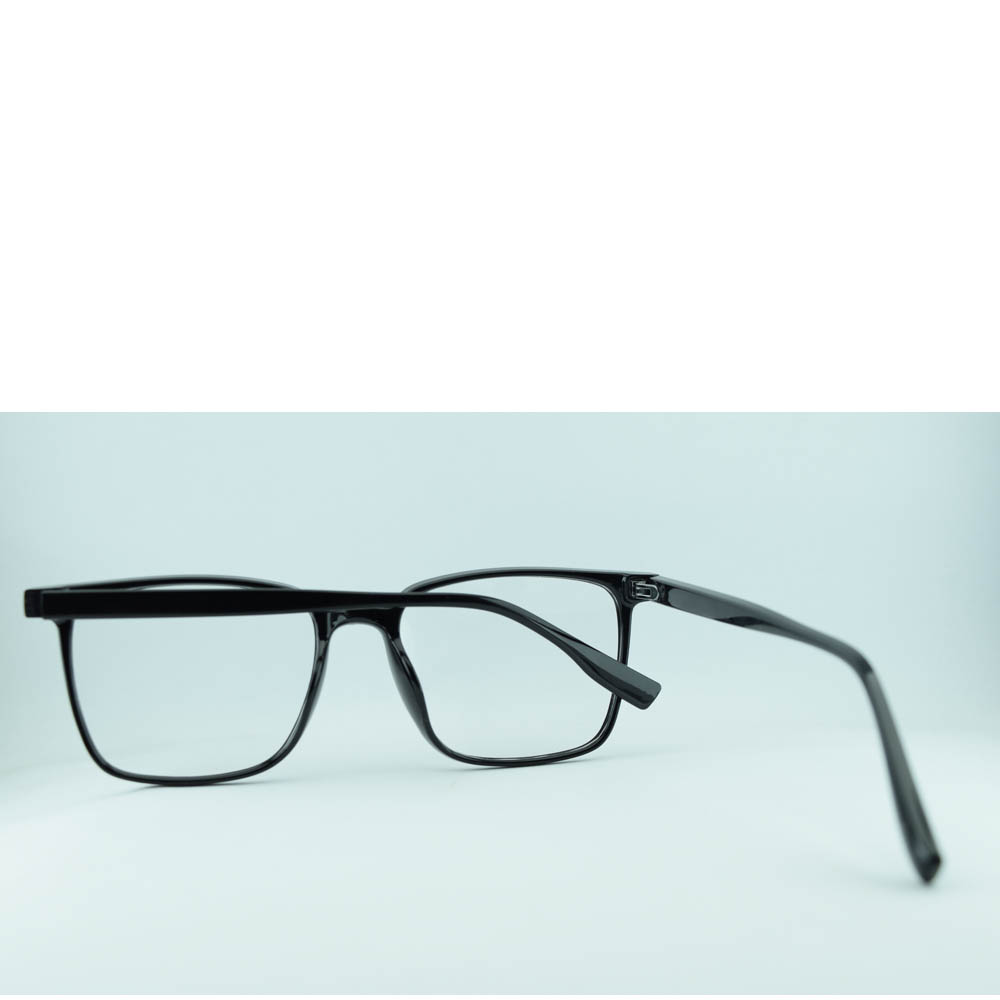 Anteojos de Plastico Negro livianos para lentes recetados | 66363NE
