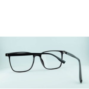 Anteojos de Plastico Negro livianos para lentes recetados | 66363NERO 11 Anteojos de Plastico Negro livianos para lentes recetados | 66363NERO