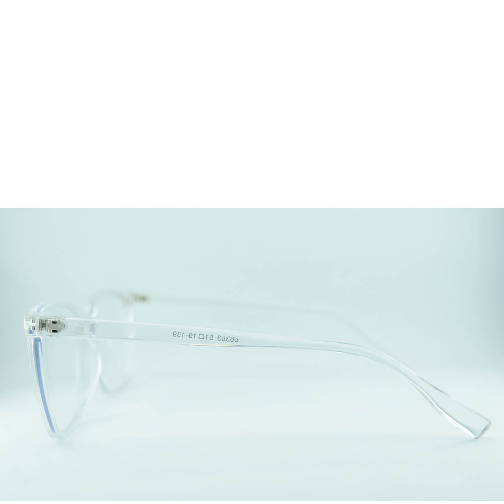 Anteojos de Plastico Transparente livianos para lentes recetados | 66363TR
