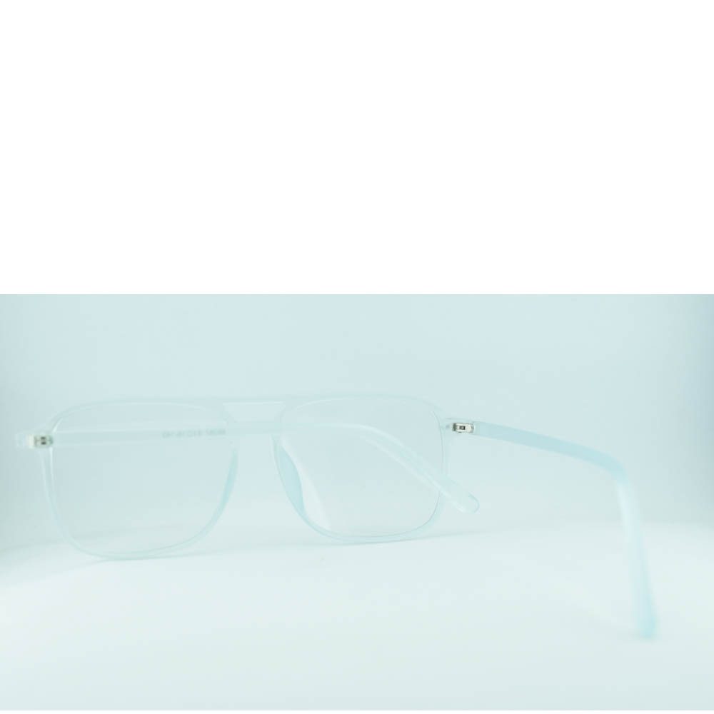 Anteojos de Plastico Celeste livianos para lentes recetados | 66367CETR