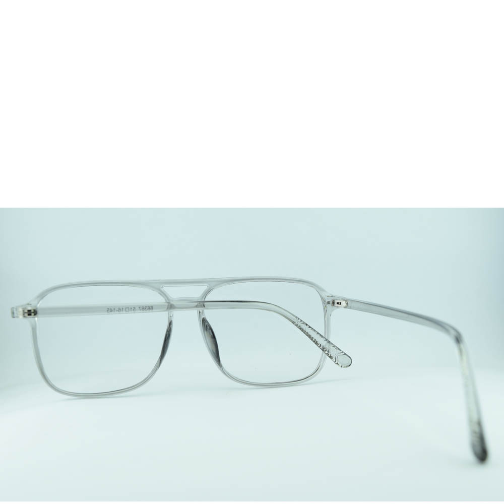 Anteojos de Plastico Gris livianos para lentes recetados | 66367GRTR