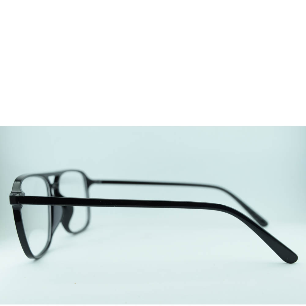 Anteojos de Plastico Negro livianos para lentes recetados | 66367NE