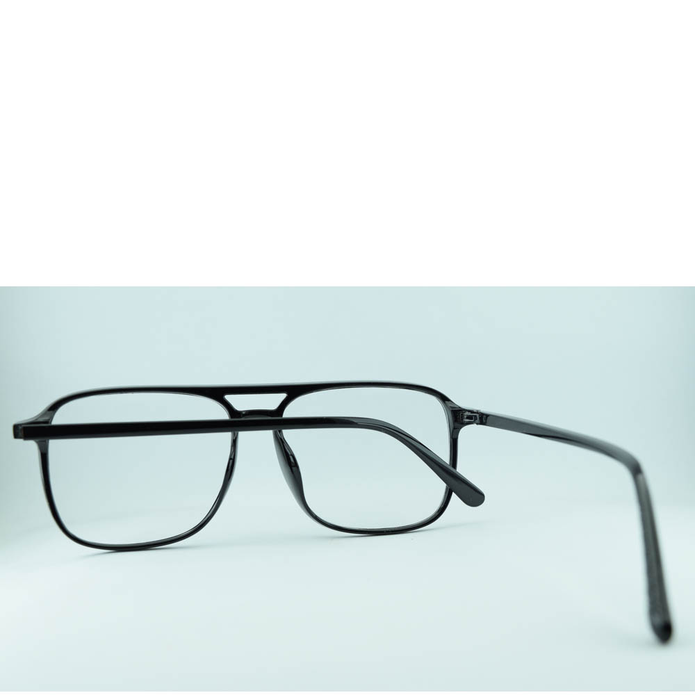 Anteojos de Plastico Negro livianos para lentes recetados | 66367NE