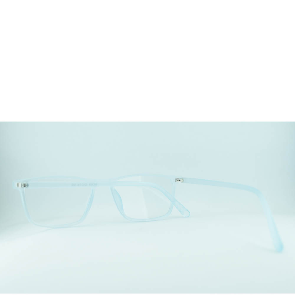 Anteojos de Plastico Celeste livianos para lentes recetados | 66368CETR