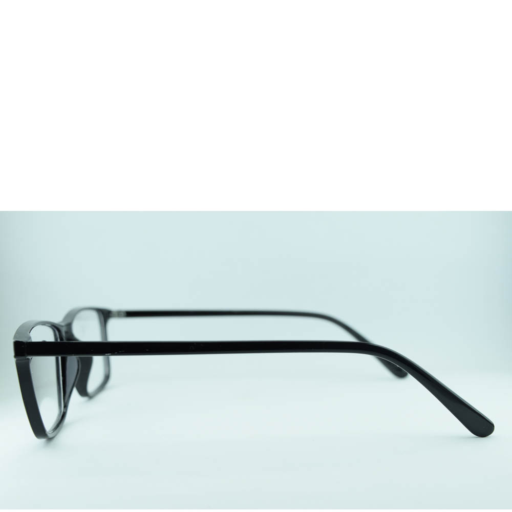 Anteojos de Plastico Negro livianos para lentes recetados | 66368NE