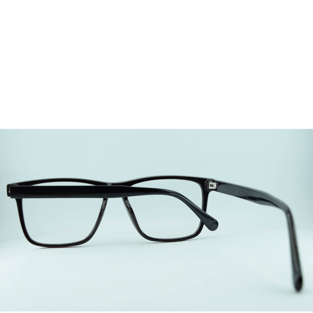 Anteojos de Plastico Negro livianos para lentes recetados | 66370NERO