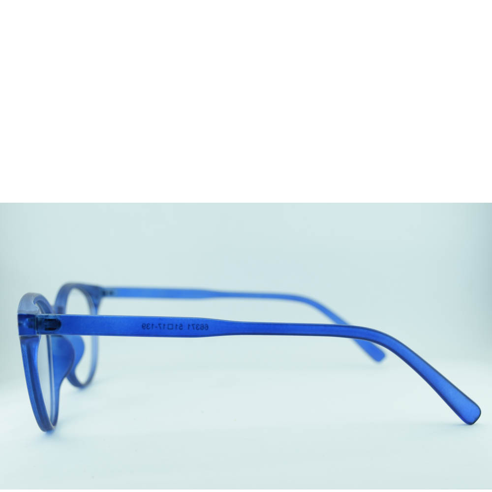 Anteojos de Plastico Azul livianos para lentes recetados | 66371AZ
