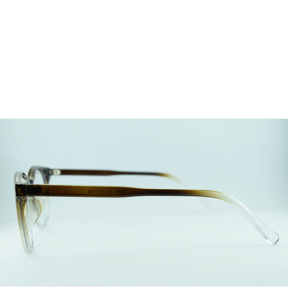 Anteojos de Plastico Marrón livianos para lentes recetados | 66371MATR