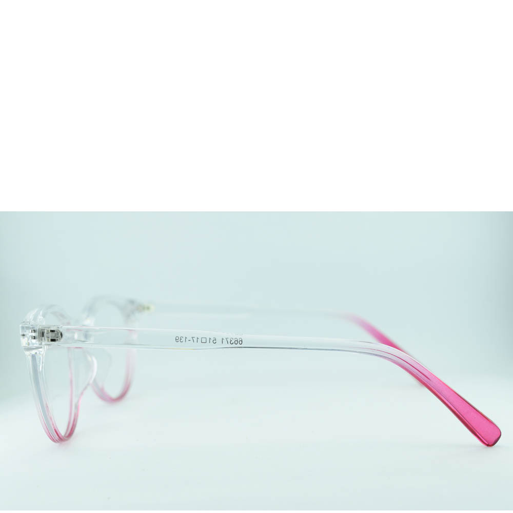 Anteojos de Plastico Transparente livianos para lentes recetados | 66371TRRO