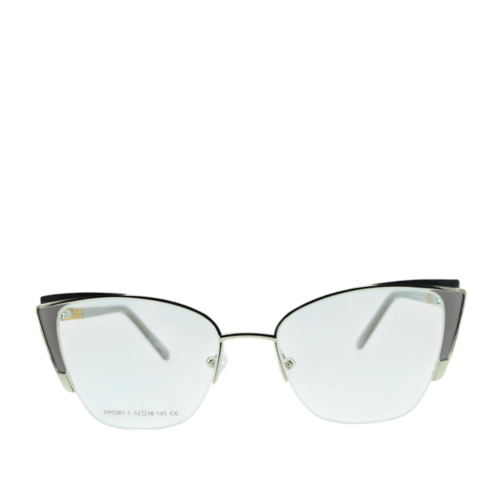 Anteojos Clip On de Metal Plateado livianos 2 en 1 | SH3261C6Pl