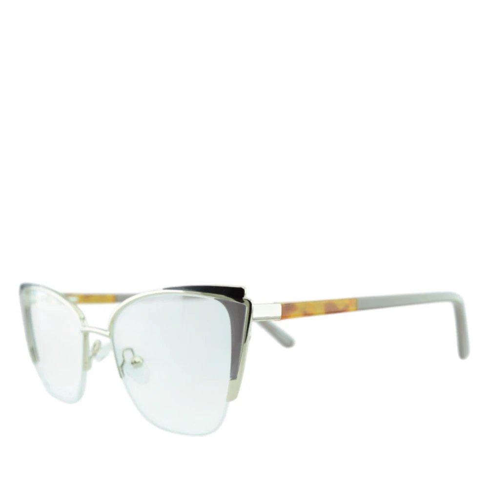 Anteojos Clip On de Metal Plateado livianos 2 en 1 | SH3261C6Pl