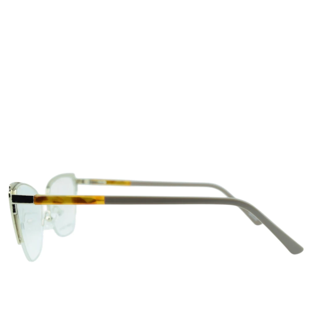 Anteojos Clip On de Metal Plateado livianos 2 en 1 | SH3261C6Pl