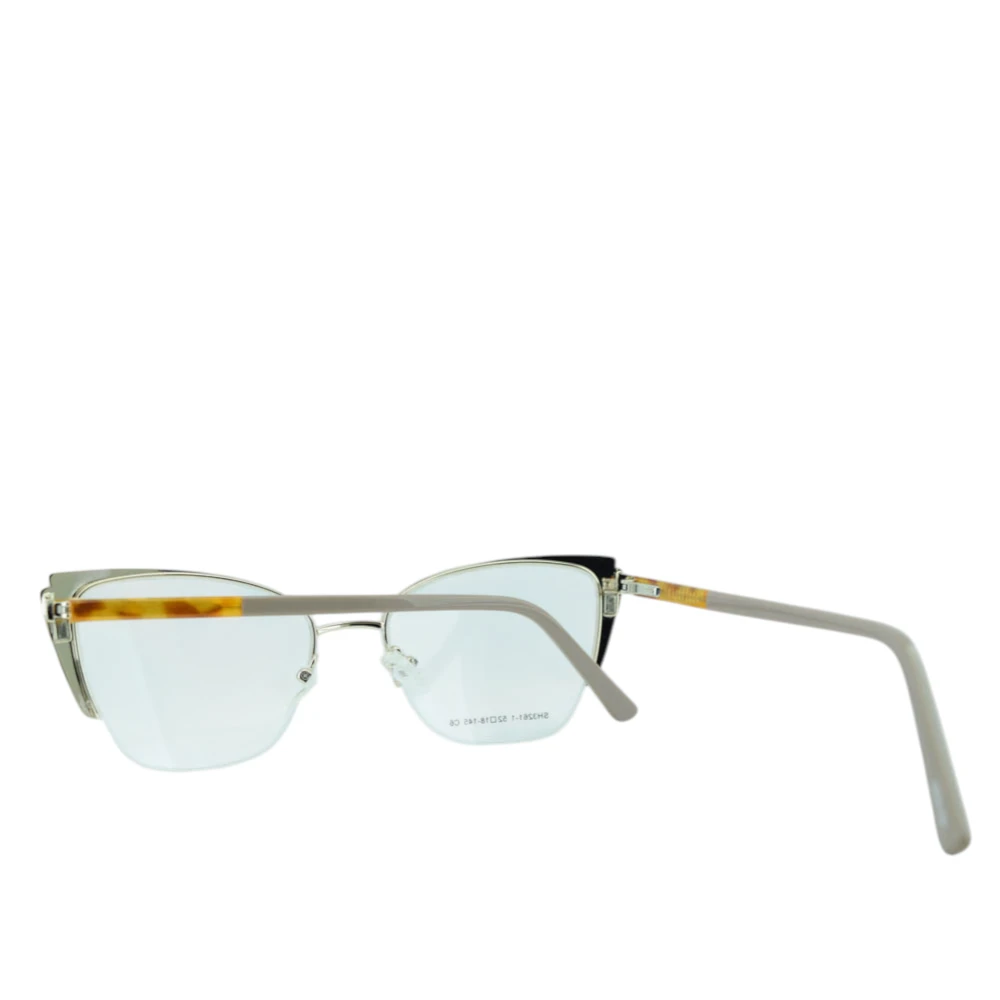 Anteojos Clip On de Metal Plateado livianos 2 en 1 | SH3261C6Pl